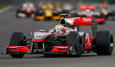 McLaren's Hamilton wins 2010 Belgian F1 GP