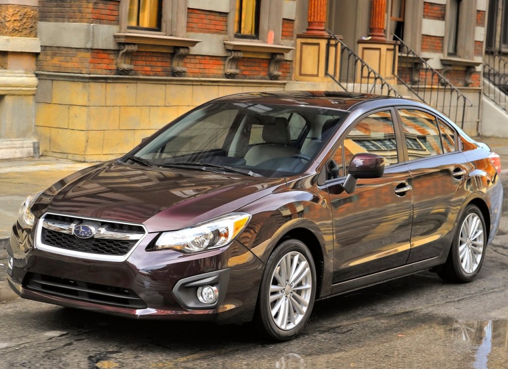Subaru Impreza 2012 sedan and hatchback revealed