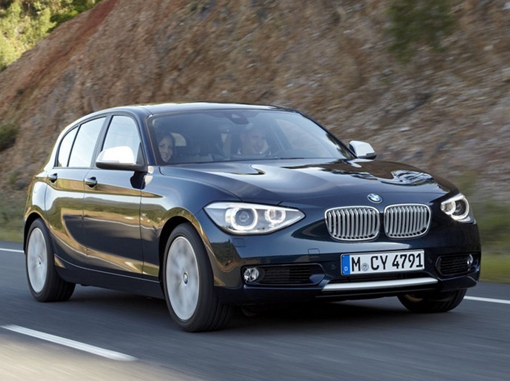 BMW 1-Series 2012 hatchback unveiled