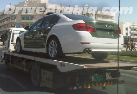 Dubai Police gets 2012 BMW 5-Series police cars