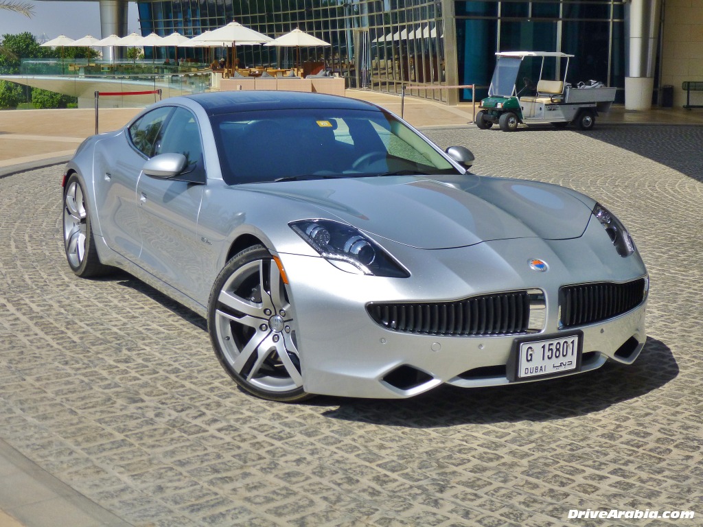 First drive: Fisker Karma electric car in the Middle East