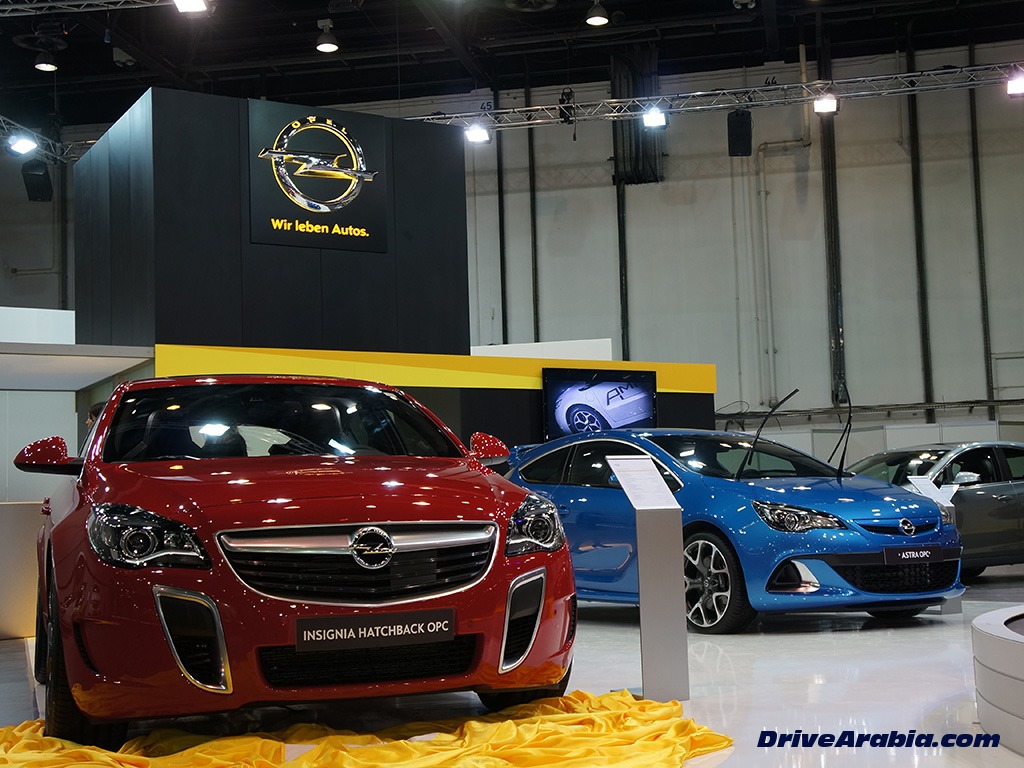 Opel Cascada and Insignia OPC launched at Dubai Motor Show