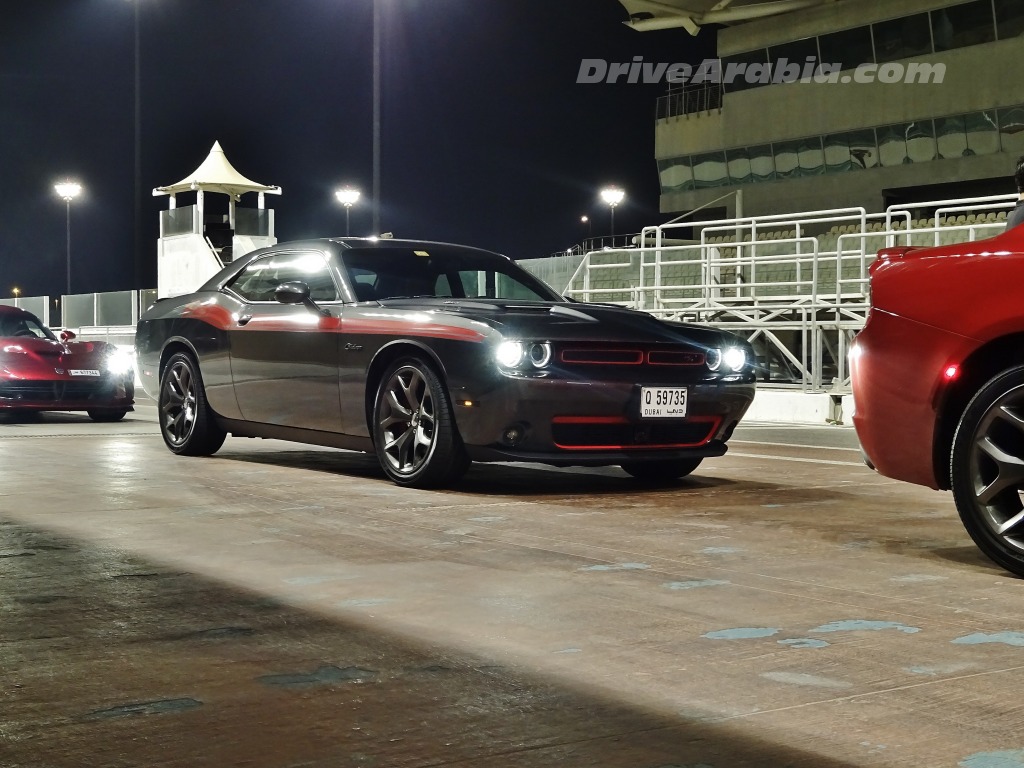 First drive: 2015 Dodge Challenger R/T at Yas Marina Abu Dhabi