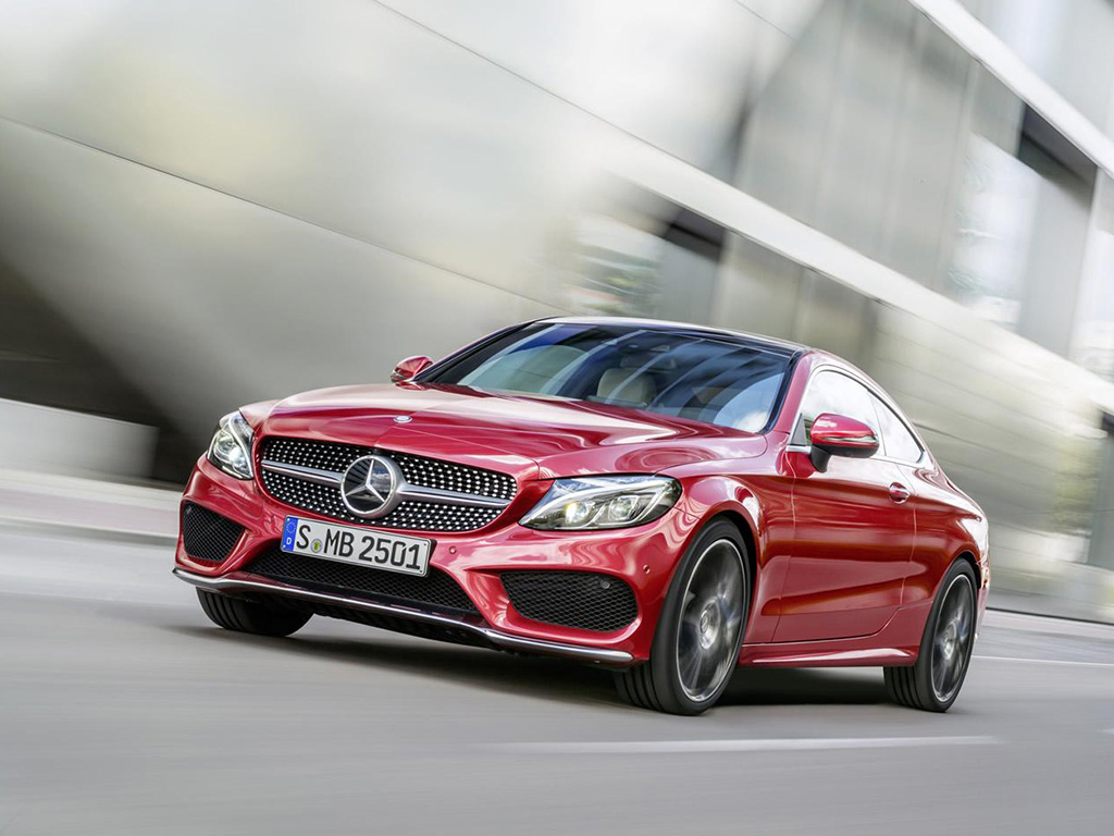 2016 Mercedes-Benz C-Class Coupe officially revealed