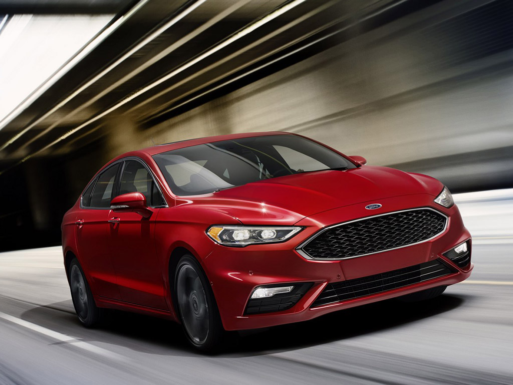 2017 Ford Fusion facelift revealed in Detroit