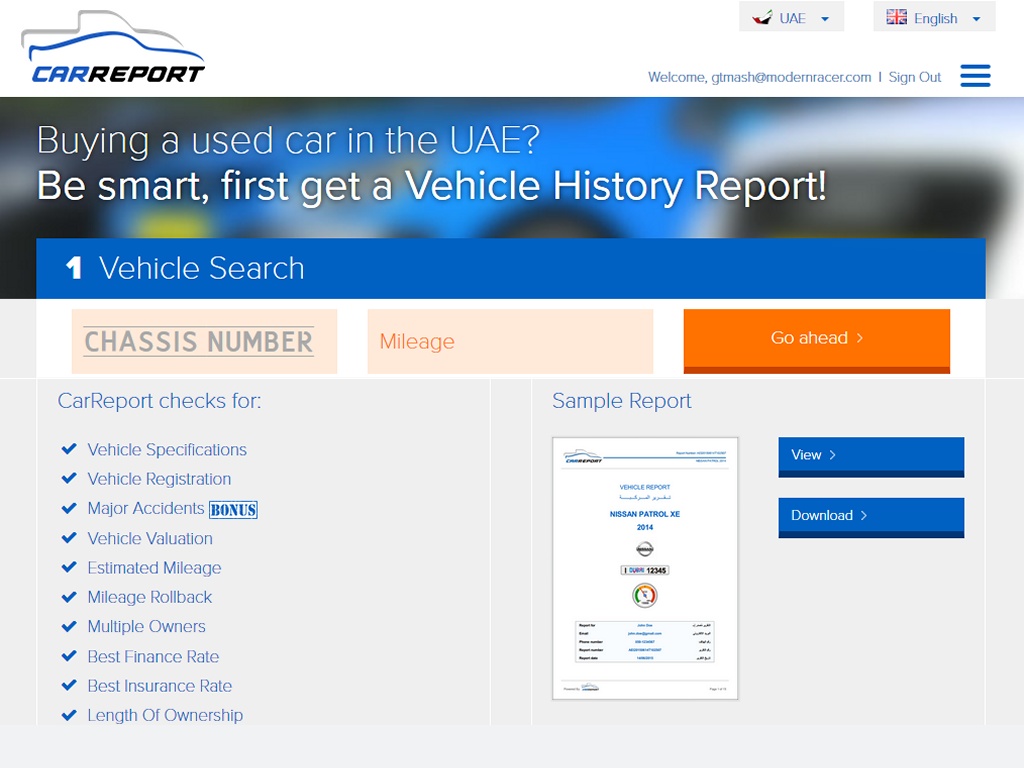 Product review: We test if CarReport, UAE's version of CarFax, is worth the money (updated)