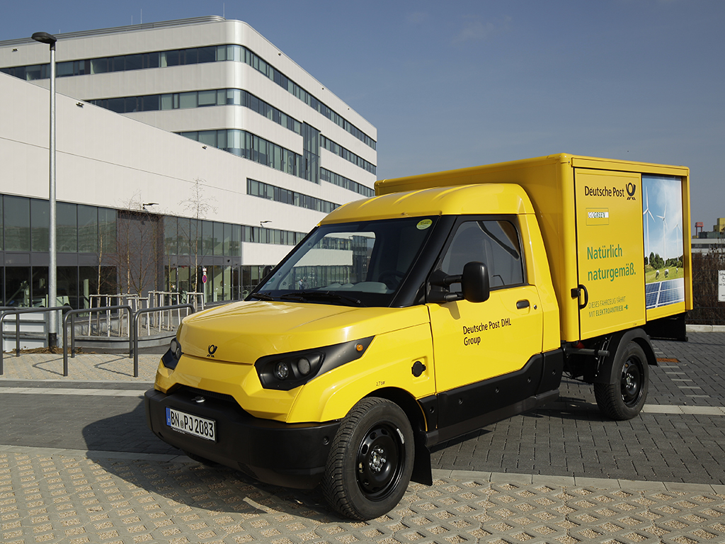 DHL plans to roll out their all-electric vans