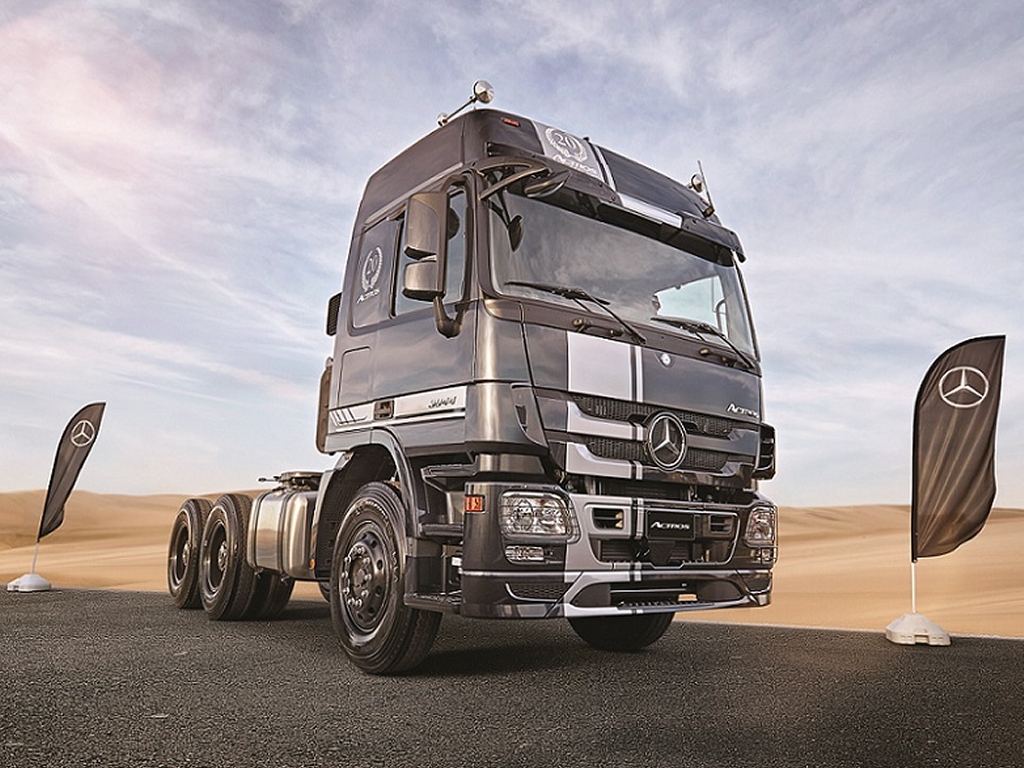 Mercedes-Benz launches special edition Actros truck in UAE