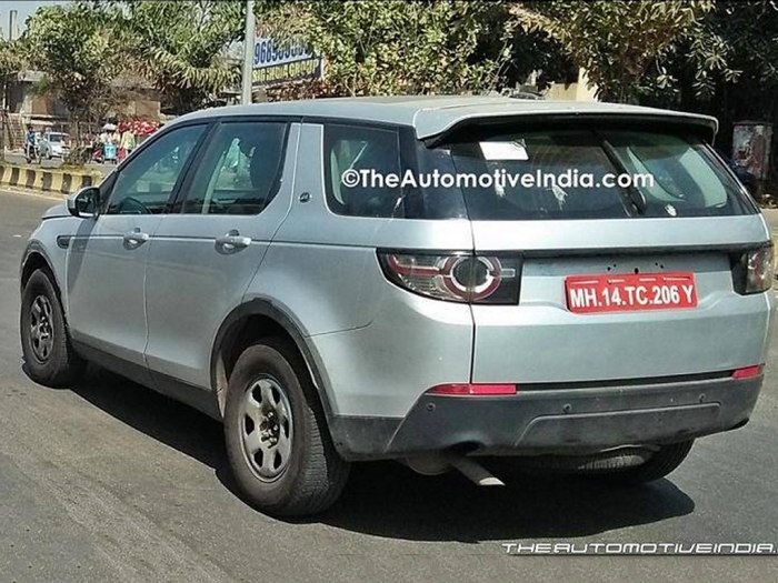 Tata prototype spotted disguised as Land Rover Discovery Sport
