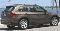 BMW X5 2013 rear view