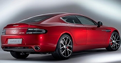 Aston Martin Rapide 2013 rear view