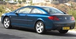 Peugeot 407 Coupe 2009 rear view