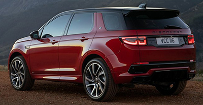 Land Rover Discovery Sport 2021 rear view