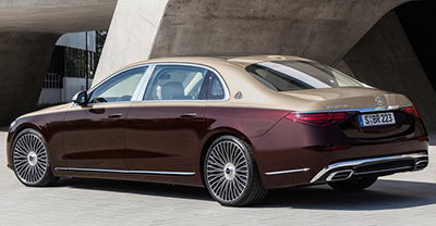 Mercedes-Benz S-Class Maybach 2021 rear view