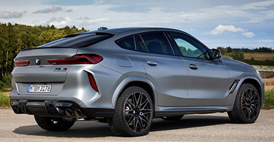 BMW X6 M 2025 rear view