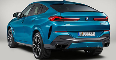 BMW X6 2025 rear view