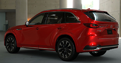 Mazda CX-90 2024 rear view