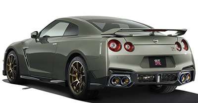 Nissan GT-R 2024 rear view