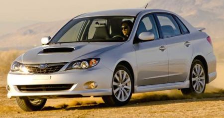 2008 Subaru Tribeca & Impreza sedan