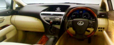 2010 Lexus RX brochure leaked early