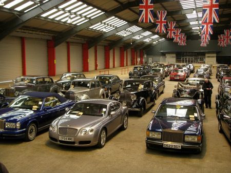 Bentley travelling museum now in Muscat