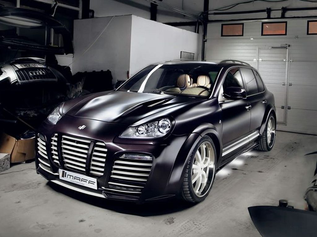 Porsche Cayenne with Romanian MAFF tuning