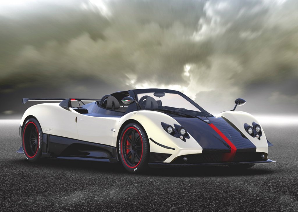 Pagani Zonda Cinque roadster convertible debut