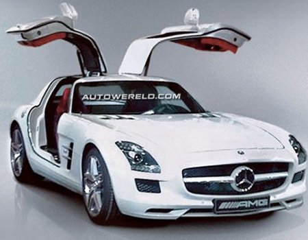 Mercedes-Benz SLS first image leaked