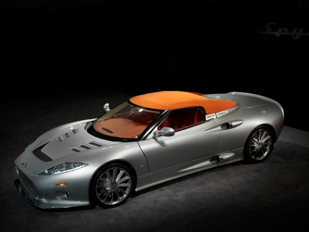 Spyker C8 Aileron convertible debuts 