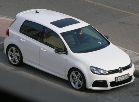 So we got a 2011 VW Golf R