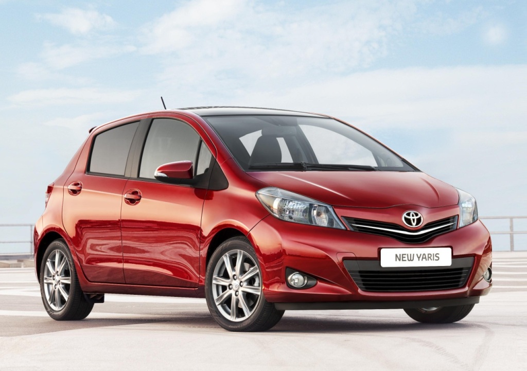 Toyota Yaris 2012 hatchback debuts in UK