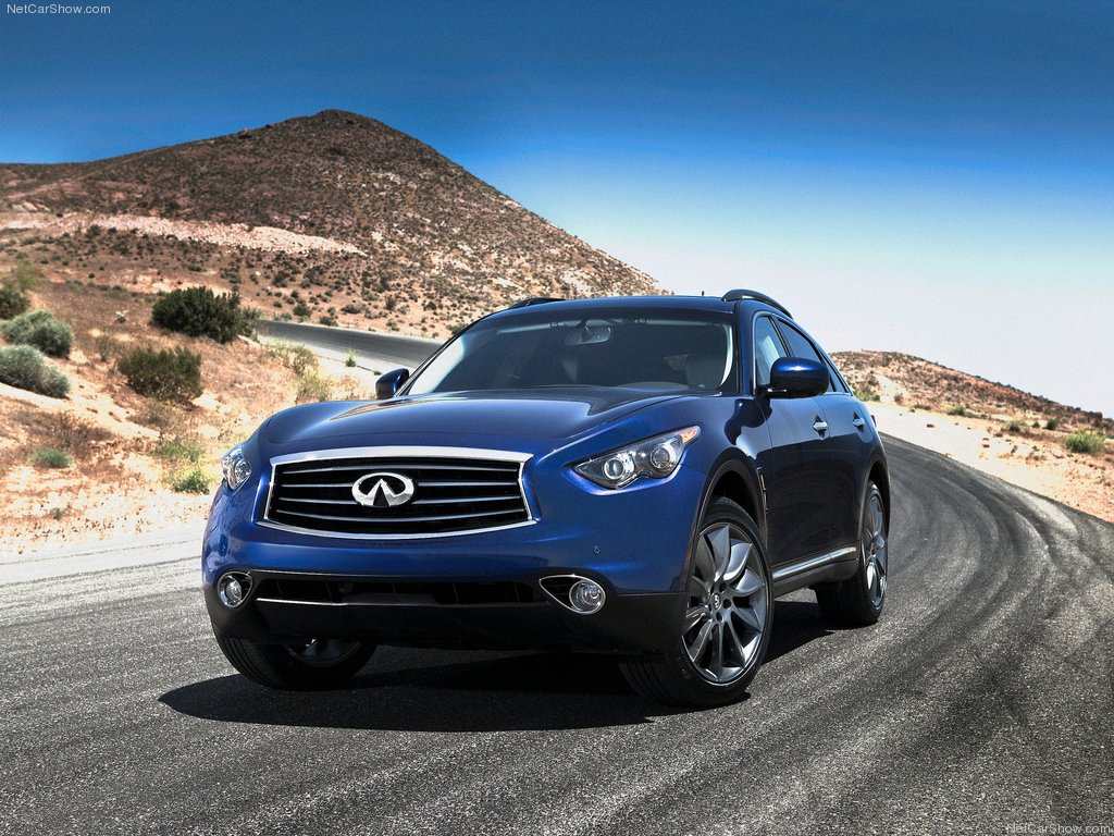 Infiniti FX receives facelift for 2012