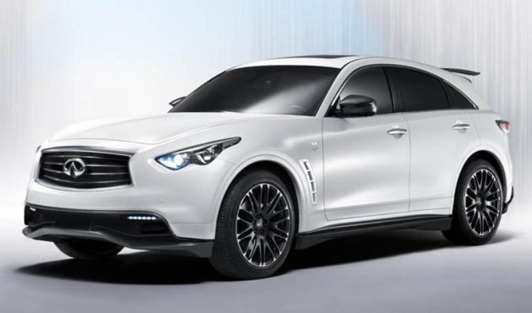 Infiniti FX Sebastian Vettel Edition to be unveiled