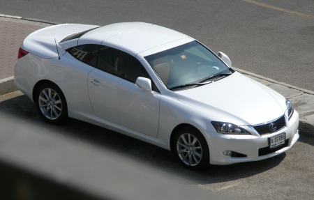 So we got a 2012 Lexus IS 300 C convertible