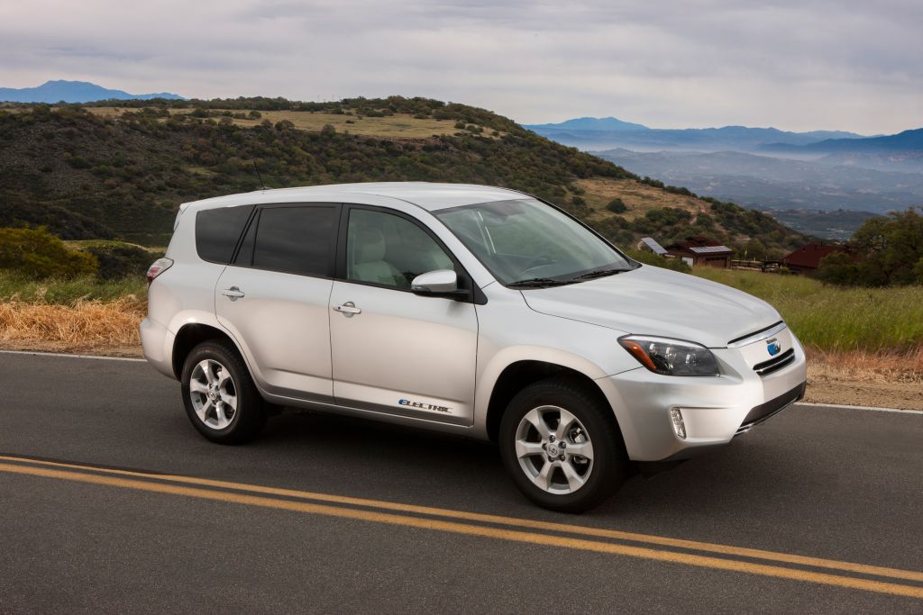 Electric Toyota RAV4 EV revealed in United States