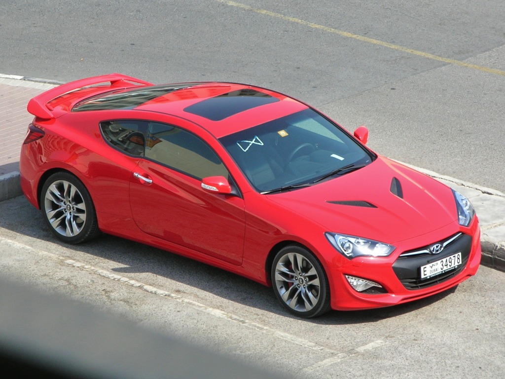 So we got a 2013 Hyundai Genesis Coupe