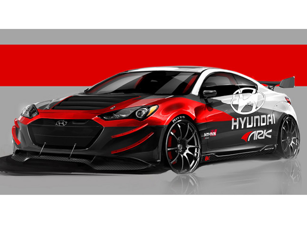 ARK and Cosworth tuned Hyundai Genesis Coupe at SEMA