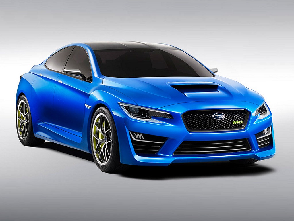 Subaru WRX 2014 Concept revealed at the New York Auto Show