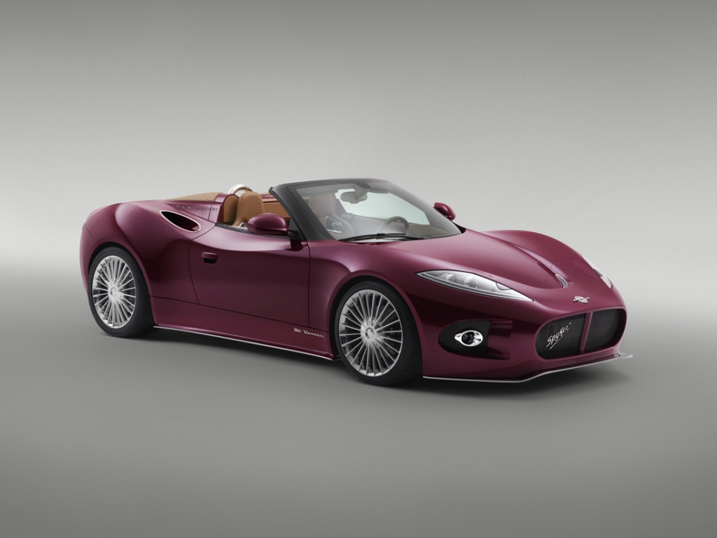 Spyker shows off new B6 Venator Spyder Concept