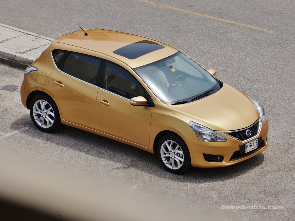 So we got a 2014 Nissan Tiida 1.8SL