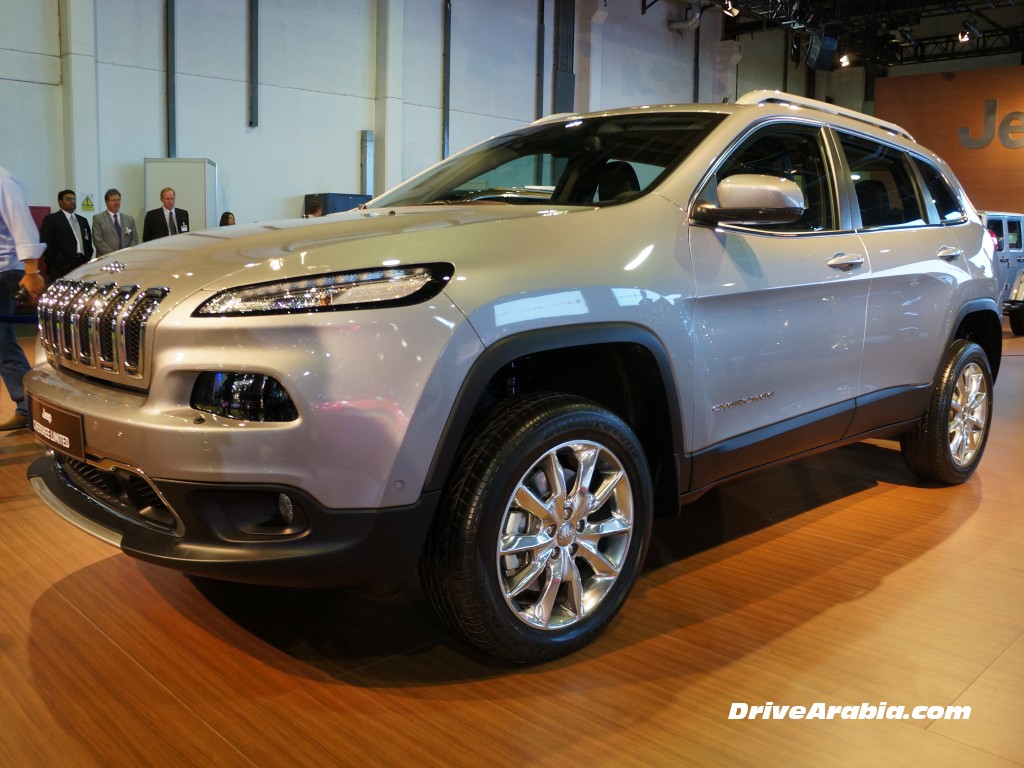 2014 Jeep Cherokee has GCC debut at Dubai Motor Show