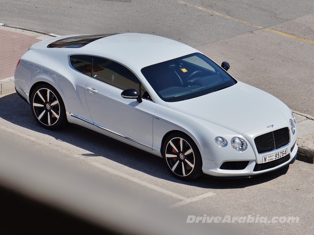 So we got a 2014 Bentley Continental GT V8 S