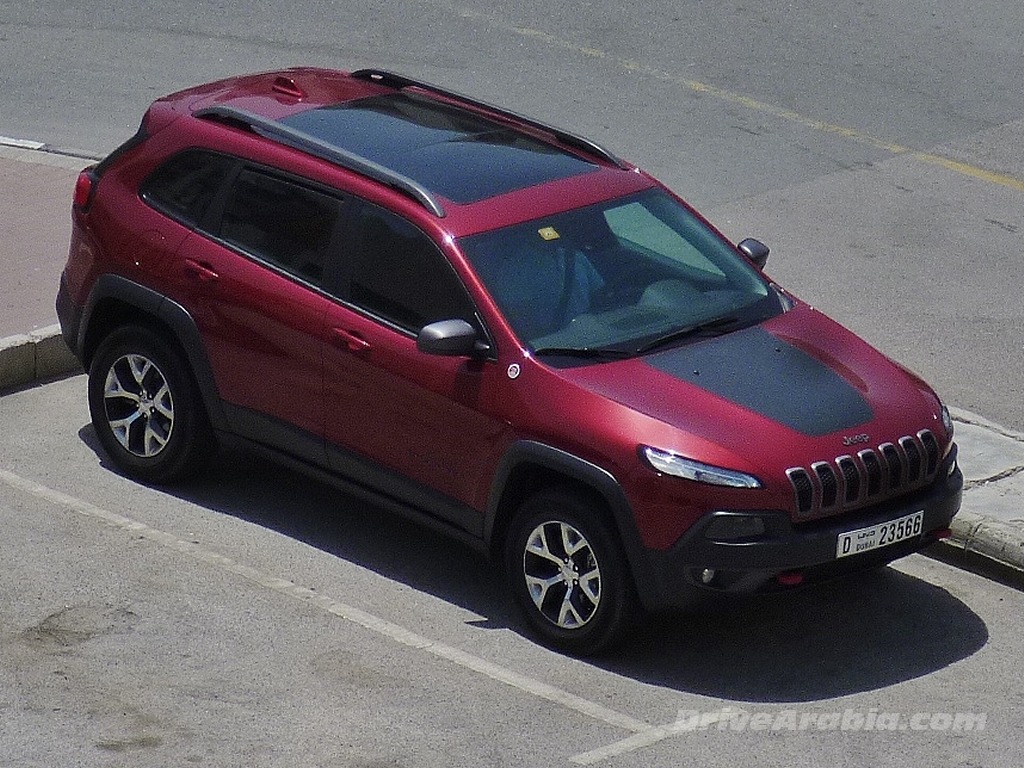 So we got a 2014 Jeep Cherokee Trailhawk