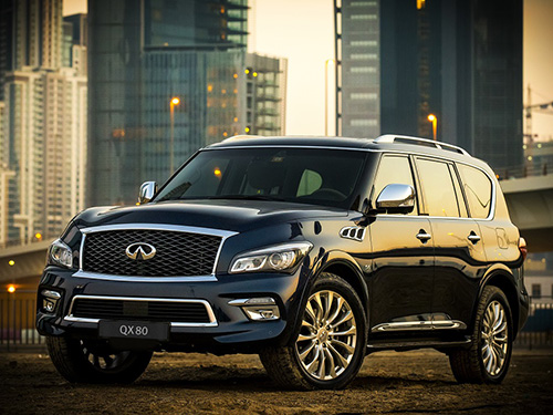 إنفينيتي تعزز بتدشين  QX80 2015 الجديدة من الرياضية متعددة الاستخدامات في الشرق الأوسط