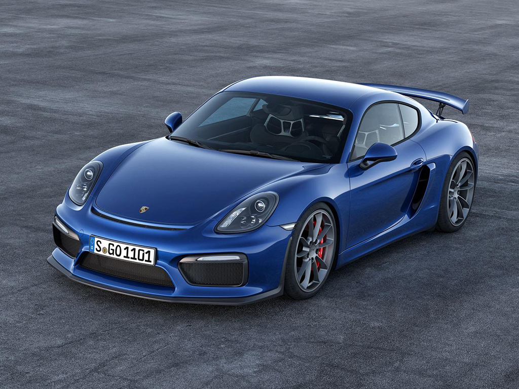 2015 Porsche Cayman GT4 revealed