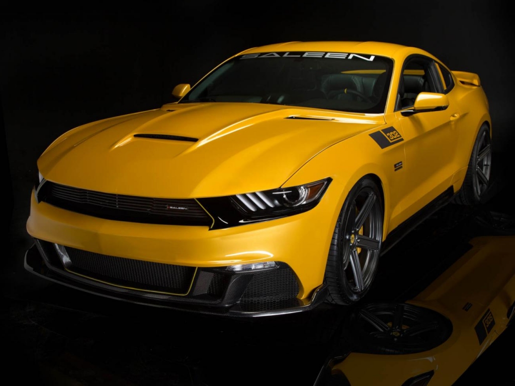 Saleen unveils 730 hp S302 Black Label in LA