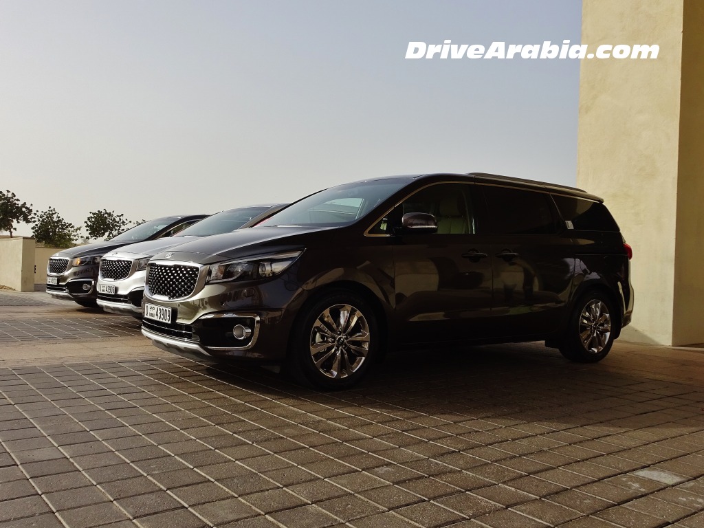 First drive: 2015 Kia Grand Carnival in the UAE