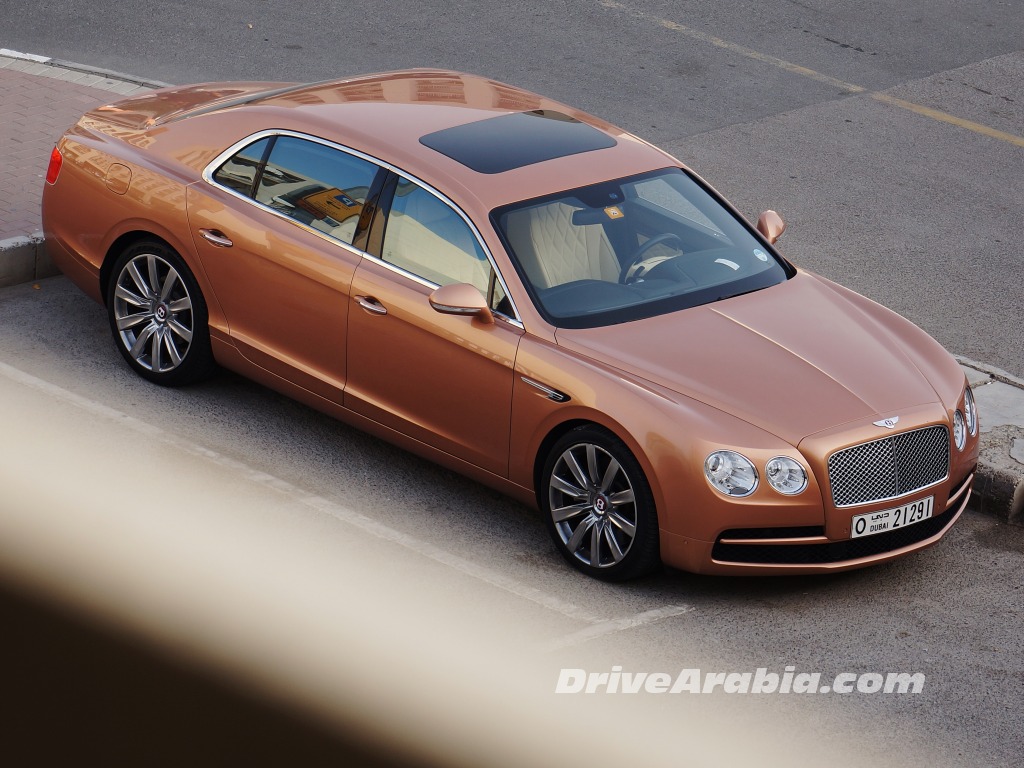 So we got a 2015 Bentley Flying Spur V8