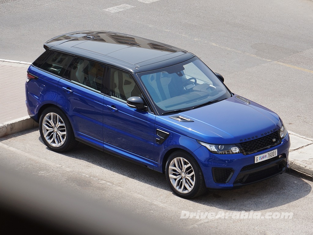 So we got a 2015 Range Rover Sport SVR