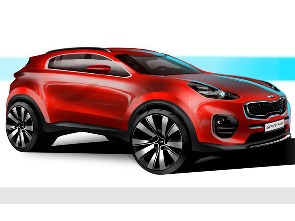 2016 Kia Sportage teaser images released